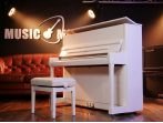 Акустическое пианино Kawai K-300 WHHP - белый полированный
