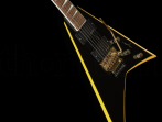 Электрогитара Jackson RRX24 Black with Yellow Bevels