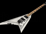 Электрогитара Jackson RRX24M White w/Black PinStripe
