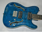 Электрогитара Harley Benton TE-90QM HH Trans Blue