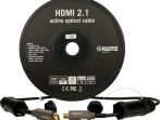 Кабель HDMI оптический, 20 м, армированный, Klotz FOAUHR020