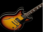 Полуакустическая гитара Harley Benton HB-35Plus Vintage Burst