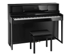 Цифровое пианино Roland LX-705 PE - чёрный полированный