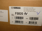 Акустическая гитара Yamaha FG820 NATURAL
