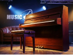 Акустическое пианино Yamaha JU109 PM - красное дерево полированный