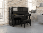 Пианино Steinway & Sons K 132 (PE) черное, полированное