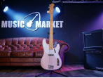 Бас гитара Squier CV 50s P Bass MN WHB