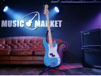 Бас гитара Squier Sonic Precision California BL