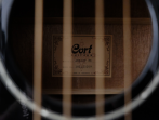 Акустический бас с звукоснимателем Cort Acoustic Bass Series AB850F-BK-BAG