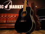 Электроакустическая гитара Parkwood W81E-BKS