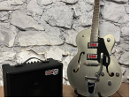 Полуакустическая гитара Gretsch G5410T Electromatic "Rat Rod" Hollow Body Single-Cut Matte Phantom Metallic w/Bigsby