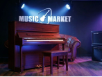Акустическое пианино Yamaha U1J PM - красное дерево полированный
