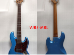 VJB5-MBL Бас-гитара 5-струнная, синяя, VIVA