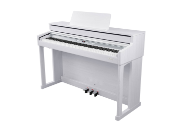 NCK-430-WH Цифровое пианино на стойке с педалями, цвет белый, Nux