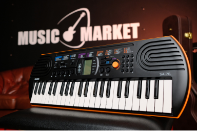 Casio SA-76, cинтезатор  детский