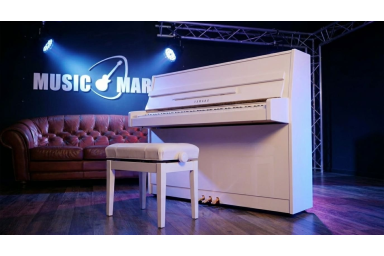 Трансакустическое пианино с банкеткой Yamaha JU109 TC3 PWH