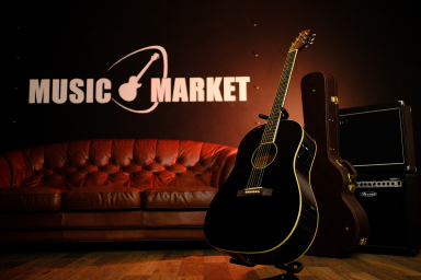 Акустическая гитара STAGG SA35 DS-BK