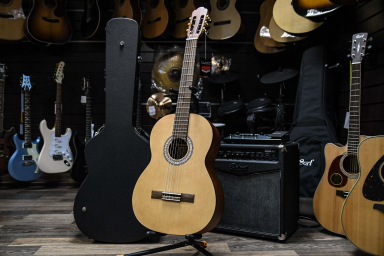 Классическая гитара со звукоснимателем Prodipe Primera JMFPRIMERA4/4EQ