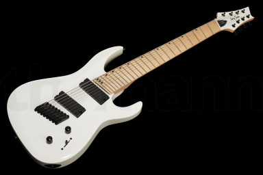 Электрогитара 8 струнная Harley Benton R-458MN WH Fanfret