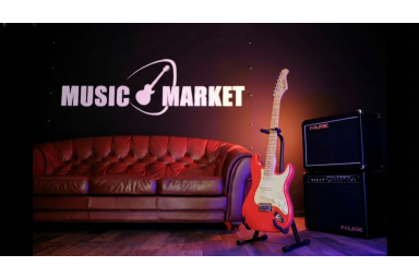 JMFSTJUNIORFR ST Junior Электрогитара уменьшенная, красная, с чехлом, Prodipe