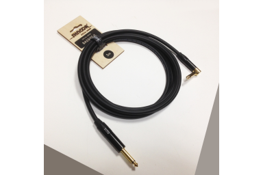 Кабель инструментальный, 1.5м, угловой/прямой коннектор, SHNOOR Bassist-IL-1,5m