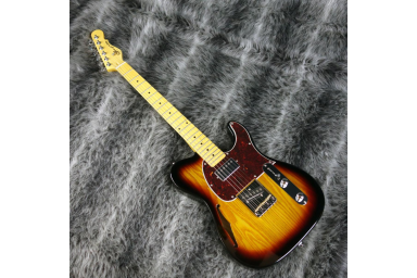 Электрогитара G&amp;L Tribute ASAT Classic Bluesboy Semi-Hollow 3-Tone Sunburst MP SF