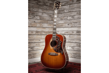 Акустическая гитара Gibson 1960 Hummingbird Heavy Aged Washed Cherry Sunburst