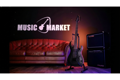 Электрогитара, черная, с чехлом, Cort KX700-EverTune-OPBK-WBAG