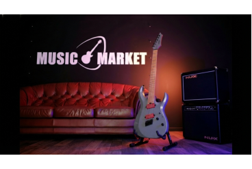 X700-Mutility-II-TTG-bag X Series Электрогитара, мультимензурная, с чехлом, серая, Cort