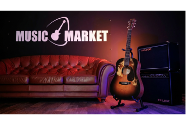 Акустическая гитара Martin Guitar D Jr E Street Legend Burst