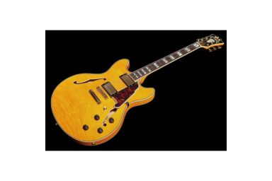 Полуакустическая гитара DAngelico Excel DC Vintage Natural