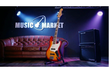 Бас гитара Squier CV Act 70s J Bass V LRL SSB