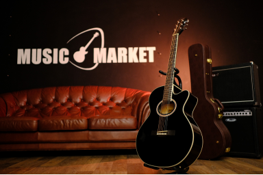 Электроакустическая гитара Colombo LF - 401 CEQ / BK