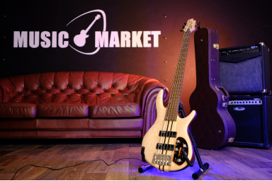 Бас гитара 5-струнная Cort  A5-Plus-FMMH-OPN