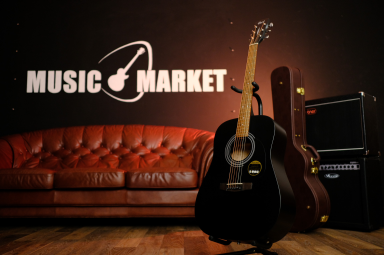 Электроакустическая гитара Cort AD810E-BKS