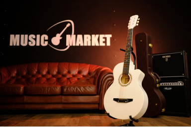 Акустическая гитара Cowboy 3810C WH