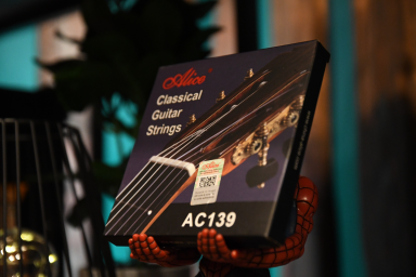 Комплект струн для классической гитары, норм.натяжение, посеребренные, Alice AC139-N