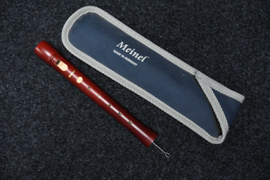 M140-3 Блокфлейта пентатоника, клен, цвет коричневый, Meinel