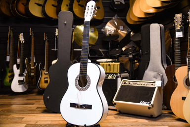 Классическая гитара Belucci BC3905 WH (4/4, 39")