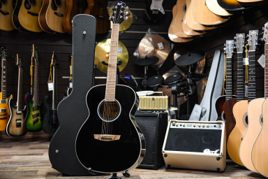 Гитара акустическая FLIGHT AG-210 BK