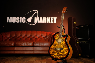 Акустическая гитара Elitaro E4030C SB | E4030 C Tiger