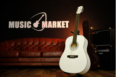 Акустическая гитара Fabio FAW-702WH