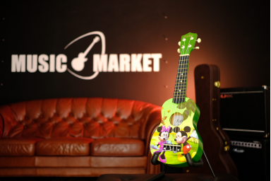 Укулеле сопрано Fabio XU21-11 Микки Маус на прогулке