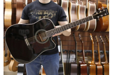 Электроакустическая гитара Caraya F641EQ-BK