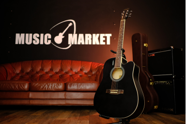 Акустическая гитара Jonson&amp;Co E4111C BK