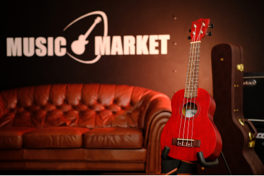 Укулеле сопрано VESTON KUS100 RD