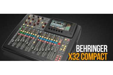 Цифровой микшерный пульт Behringer X32 Compact