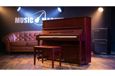 Акустическое пианино Yamaha U1J PM - красное дерево полированный