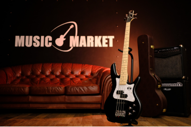 Бас-гитара Ibanez SRMD200-BKF