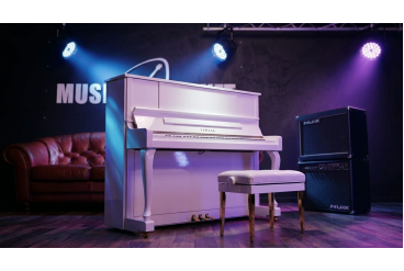Акустическое пианино Yamaha YU1X PW - белый полированный